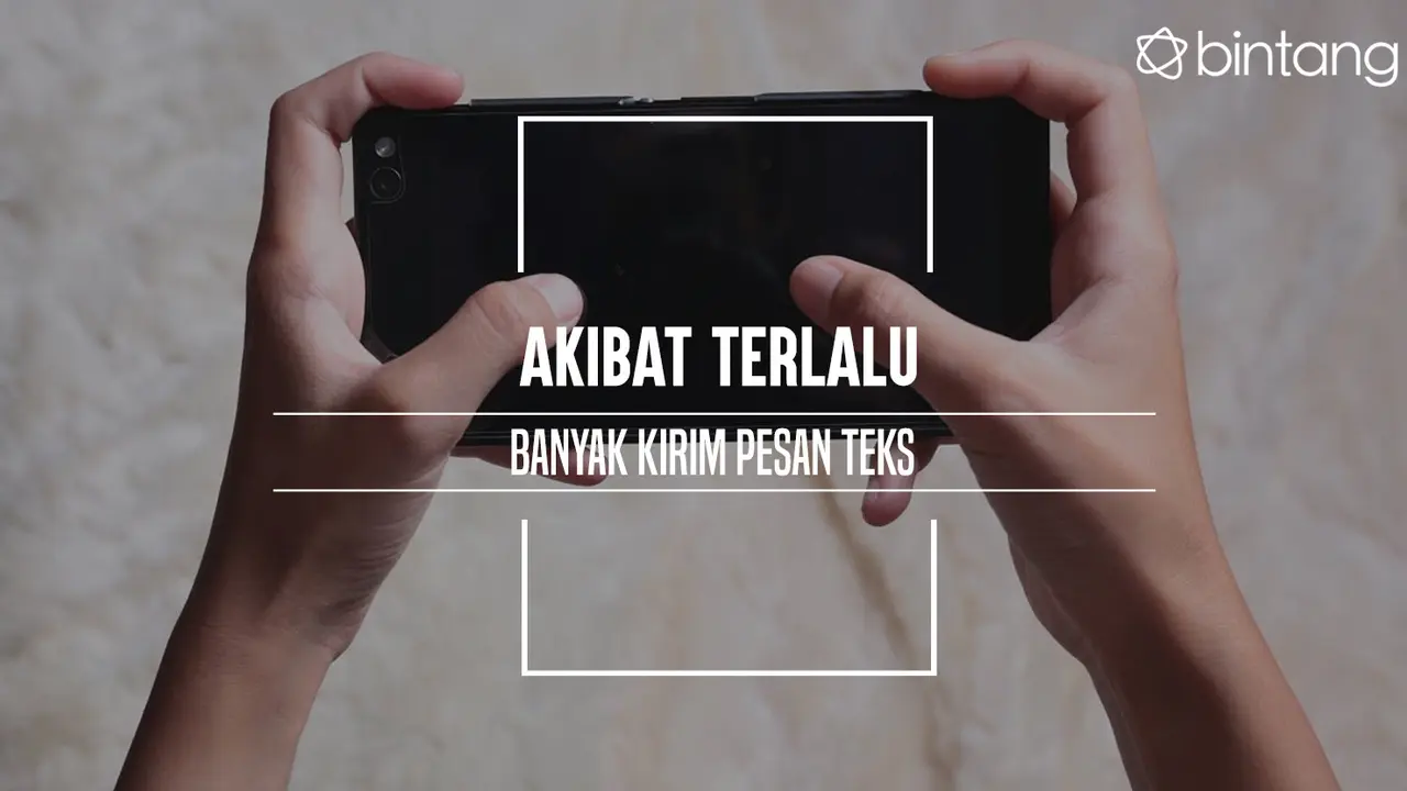 Ini akibat kalau terlalu asyik berkirim pesan. (Foto: Adrian Putra, Digital Imaging: M. Iqbal Nurfajri/Bintang.com)