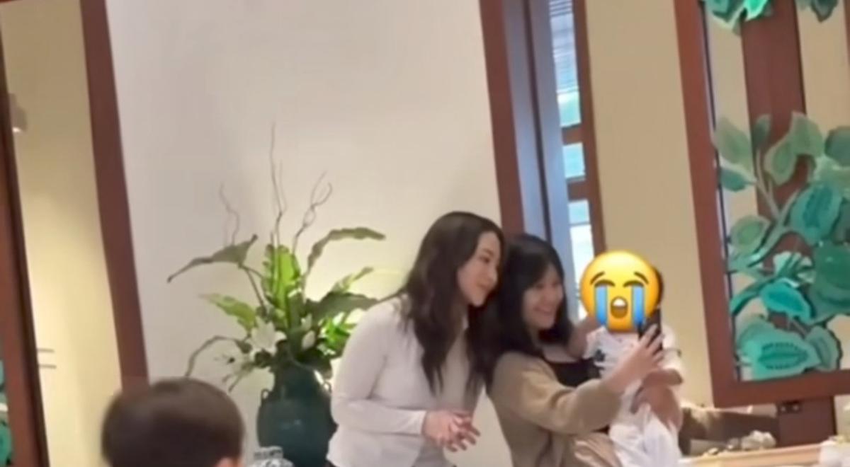5 Potret Nikita Willy Bantu Tenangkan Bayi Menangis di Restoran, Sikap Keibuannya Tuai Banyak Pujian