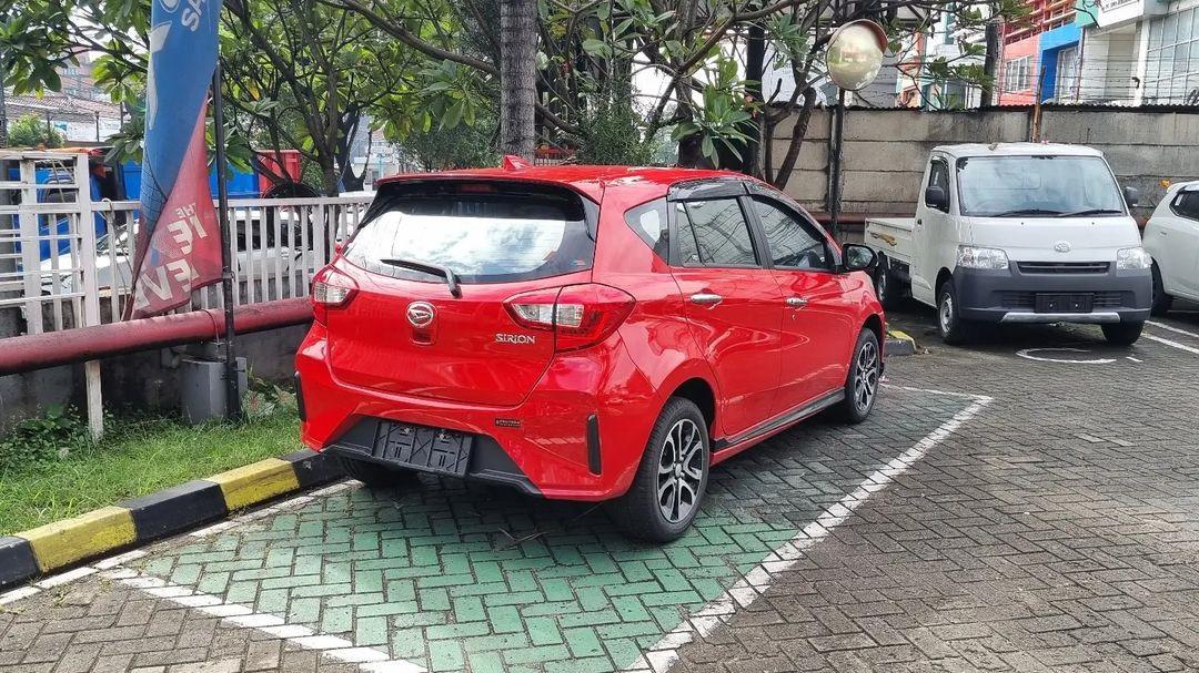 Sisi belakang Daihatsu Sirion facelift (Instagram/@txtdarierha)