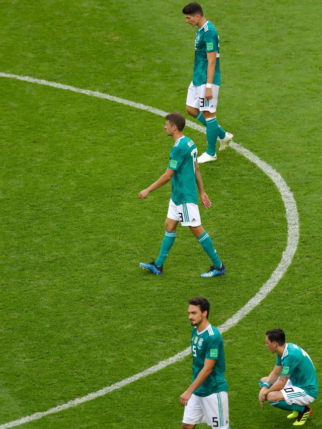 Jerman Dipulangkan Korsel dari Piala Dunia 2018