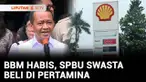 Imbas menipisnya stok BBM, sejumlah gerai SPBU swasta terpaksa berjualan makanan dan minuman. Alih-alih menambah kuota impor BBM untuk SPBU swasta, Menteri ESDM Bahlil Lahadalia memastikan para pengelola SPBU swasta harus setuju membeli BBM dari Pert...