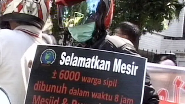Protes Kekerasan di Mesir, Massa Datangi Kedubes AS