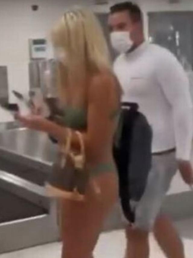 Viral Wanita ke Bandara Cuma Pakai Bikini, Tuai Komentar Negatif Netizen