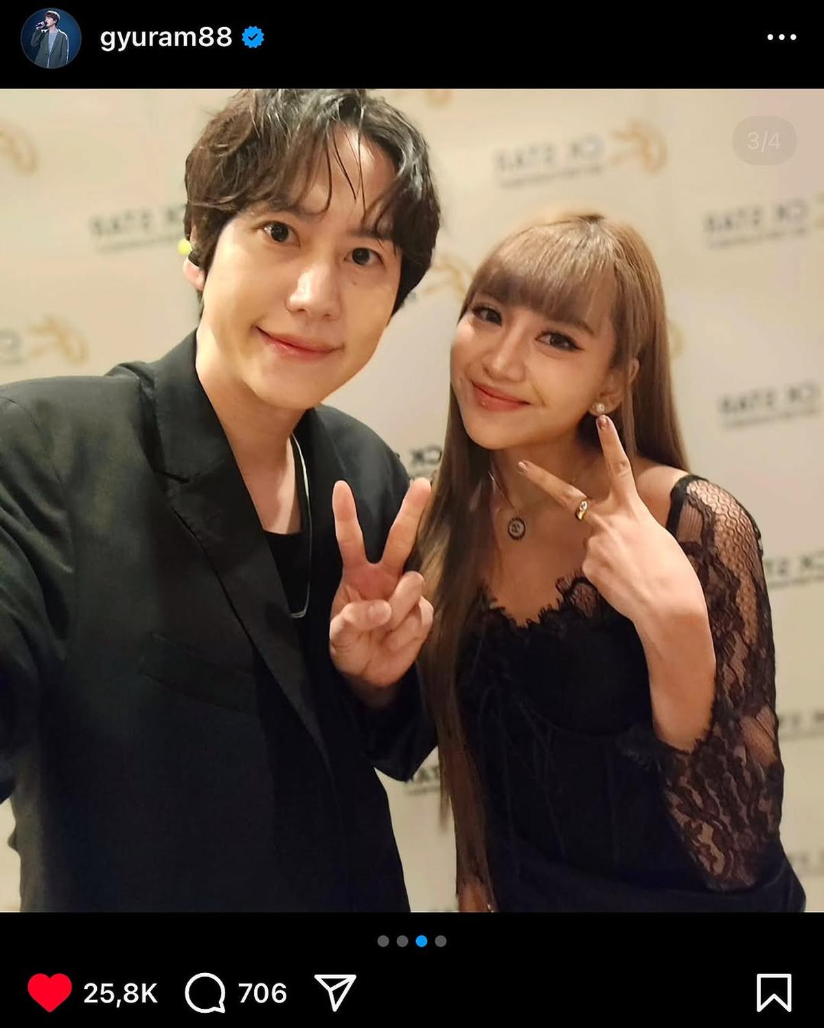 Jadi Kenyataan, Momen Ghea Indrawari Bahagia Bisa Foto Bareng Bahkan Duet dengan Cho Kyuhyun