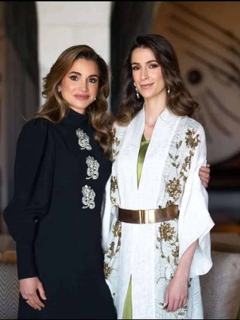 Ratu Rania bersama Rajwa. (Instagram @queenrania)