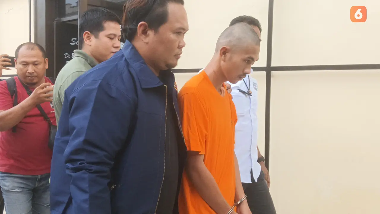 JB (23) pelaku pembunuhan gadis muda di tepi sawah Gowa (Liputan6.com/Fauzan)