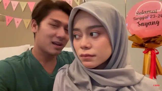 Hoax foto Lesti Kejora lebam (Foto: Screenshot video YouTube Leslar Entertainment)