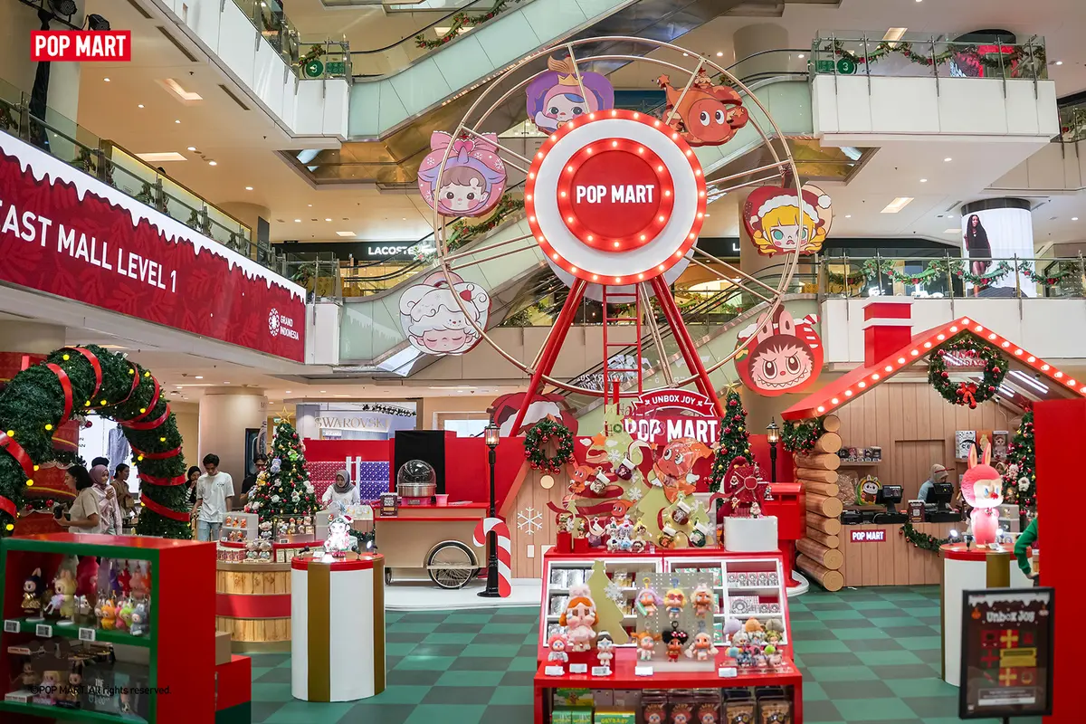 Dari Ferris Wheel hingga Workshop Wreath: Intip Keseruan POP MART Christmas Town [Dok/POP MART]