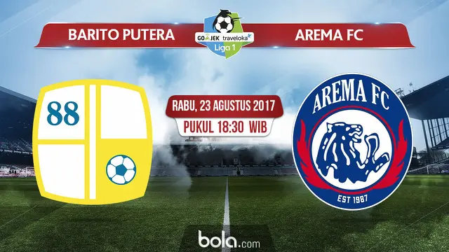 Barito Putera Vs Arema FC