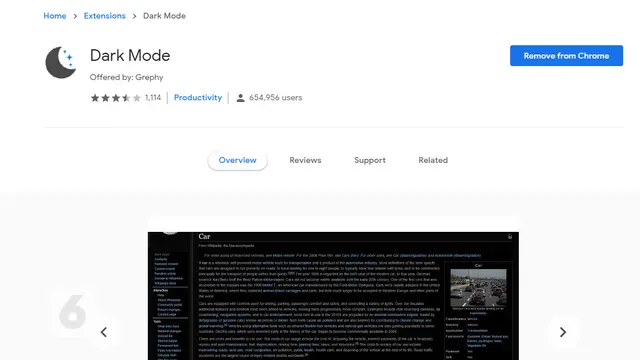Ekstensi Dark Mode untuk Google Chrome