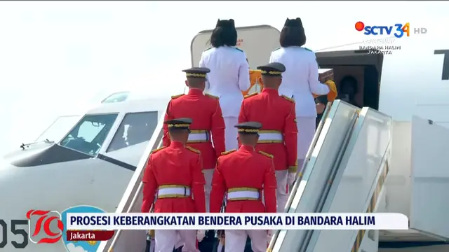 Dukplikat Bendera Merah Putih dan Teks Proklamasi Siap Dibawa ke IKN