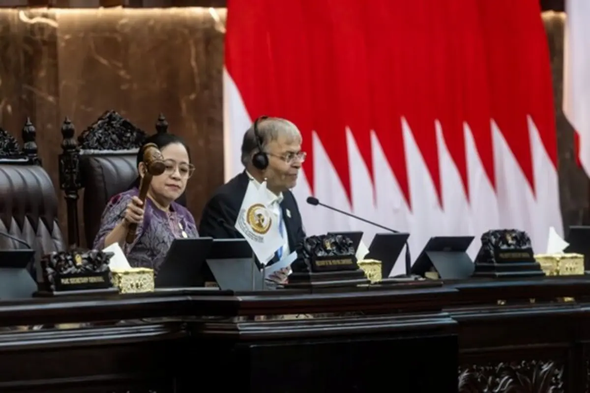 Ketua DPR RI Puan Maharani memimpin sidang Komite Umum (General Committee) Parliamentary Union of the OIC Member States (PUIC) atau konferensi Persatuan Parlemen negara-negara yang tergabung dalam Organisasi Kerjasama Islam (OKI) (Istimewa)