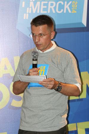 Sambutan Martin Feulner, Presiden Direktur Merck Indonesia | copyright vemale.com