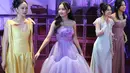 Ada Jasmine Nadya sebagai Alya, Katyana Mawira sebagai Milly, Kyandra Sembel sebagai Maura, dan Daniella Tumiwa sebagai Karmen. (Kapanlagi.com/Budy Santoso)