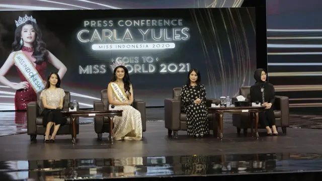 Miss Indonesia 2020 Carla Yules yang bakal bertolak ke Puerto Rico untuk mengemban misi membawa pulang mahkota Miss World 2021 ke Tanah Air (ist)