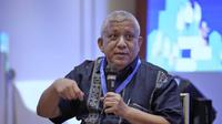 Plt Kepala Pusat Kurikulum dan Pembelajaran Kementerian Pendidikan, Kebudayaan, Riset dan Teknologi Zulfikri Anas saat menjadi pembicara di acara Temu Inovasi ke-14 di sesi breakout 1 dengan tema Capaian Keterampilan Dasar Siswa Indonesia, Selasa (6/12/2022).