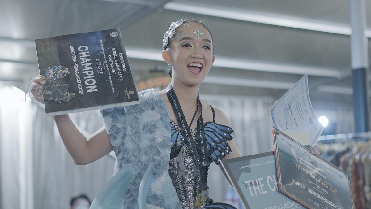 Daqueenna Kandice Raih 2 Gelar untuk Indonesia di International Mermaid and Aquatic Arts Championship 2025