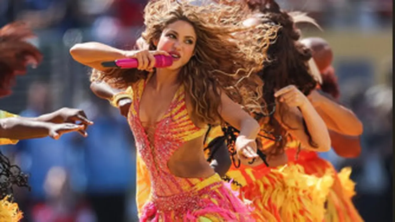 Shakira tampil energik di Final Piala Dunia 2026 menyanyikan lagu Dai Dai. (Foto: Instagram Shakira)
