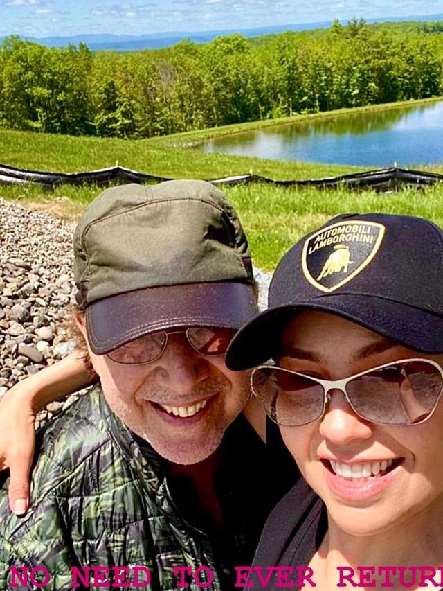 Tommy Mottola dan Thalia. (Instagram/ tommymottola)