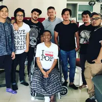 Para personel Nidji menjenguk Oon Project Pop. (Instagram/giring)