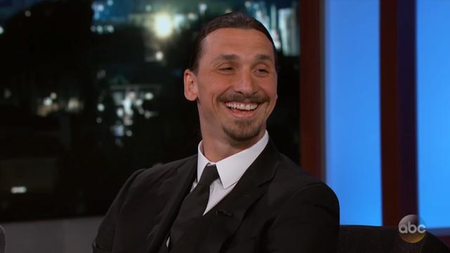 Zlatan Ibrahimovic (YouTube/ Jimmy Kimmel Live)