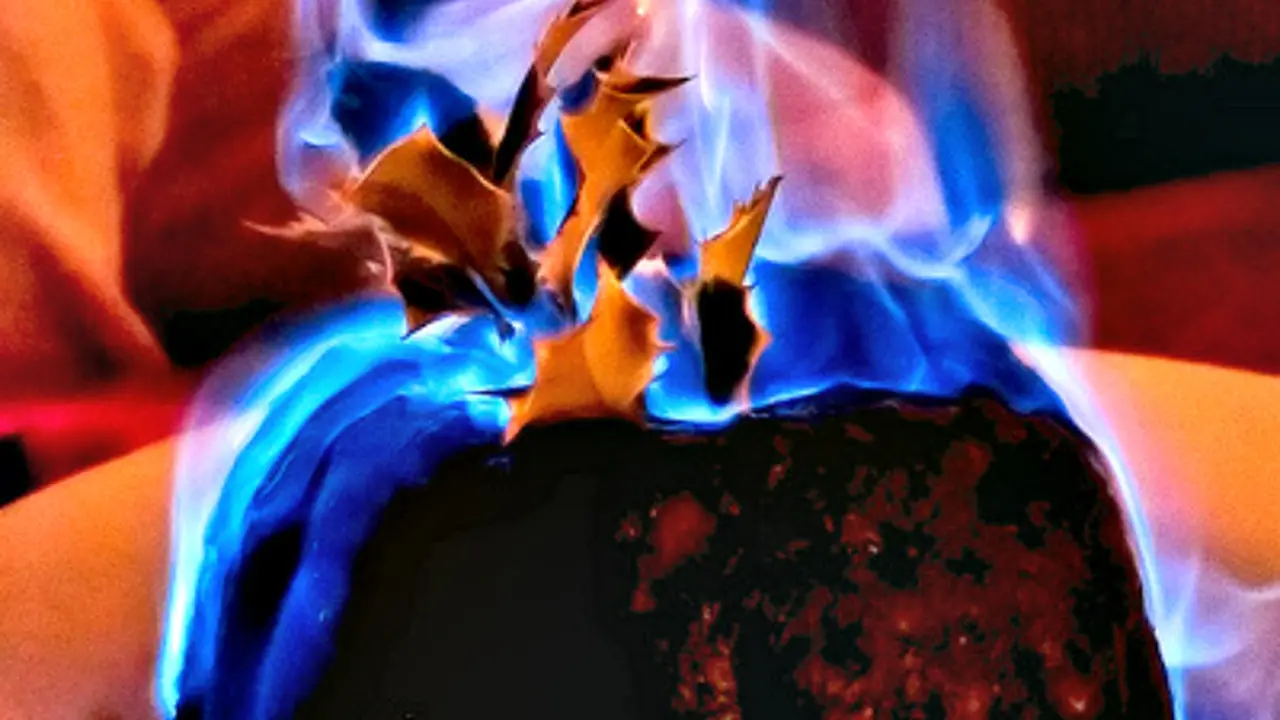 Dihangatkan Dalam Oven Microwave, Puding Ini Terbakar