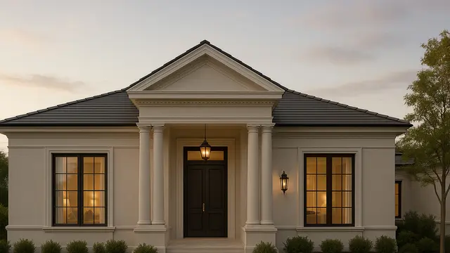 Model Rumah Minimalis 1 Lantai/Ilustrasi gambar oleh AI