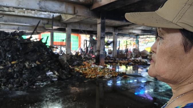 Asa Mujilah, Bangkit dari Abu Sisa Kebakaran Pasar Kramat Jati