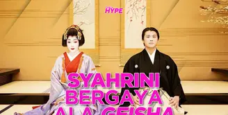 Seperti apa penampilan Syahrini yang berdandan ala Geisha? Yuk, kita cek video di atas!