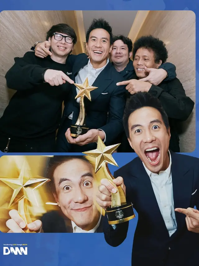 Daniel Mananta sabet penghargaan bergengsi. (credit:instagram.com/danielmanantanetwork/frnklnglnn)