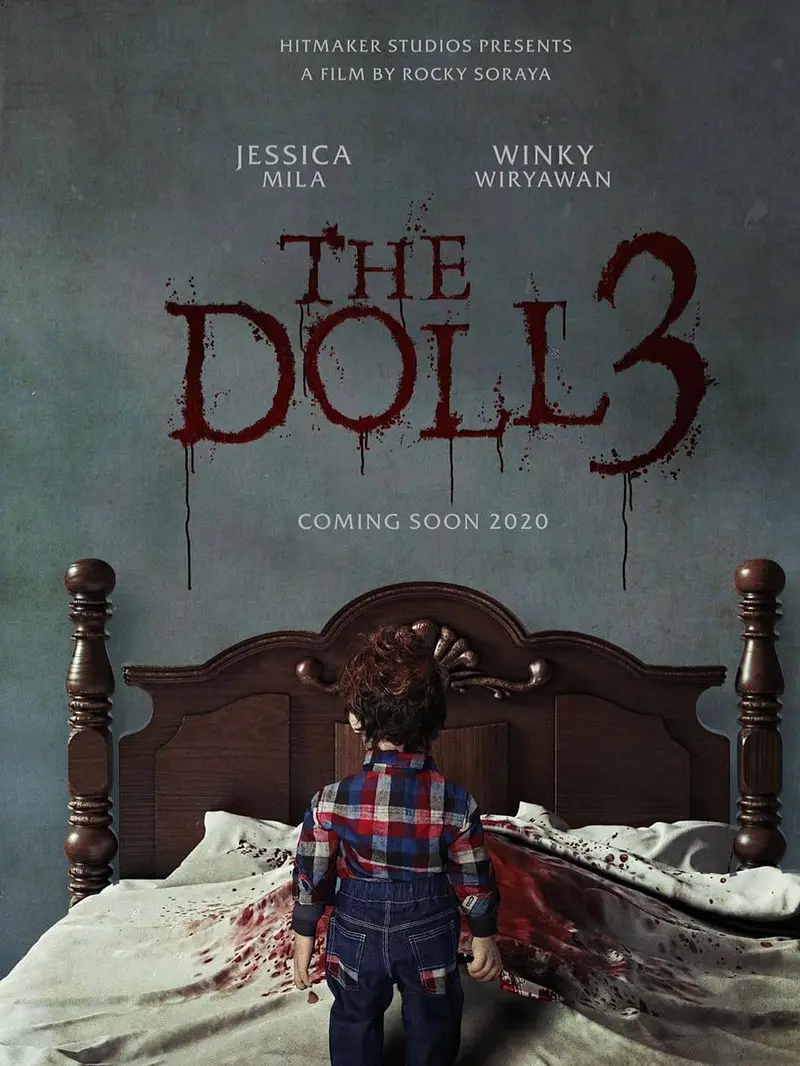 Poster film The Doll 3. (Foto: Instagram @cinema.21)
