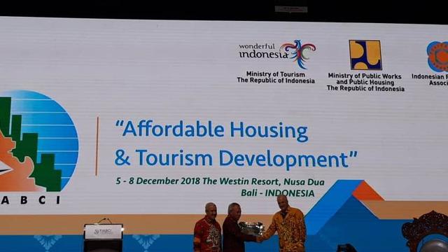 Menteri PUPR Buka FIABCI Global Business Summit 2018 di Bali