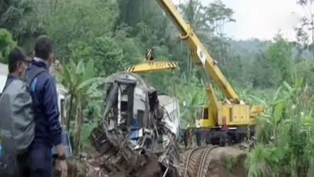 Kebakaran Sawah Besar - Pasca Kecelakaan Kereta Malabar