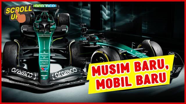 Berita video Scroll Up kali ini membahas tentang tim F1 Aston Martin luncurkan mobil baru, AMR24 untuk hadapi F1 musim 2024.