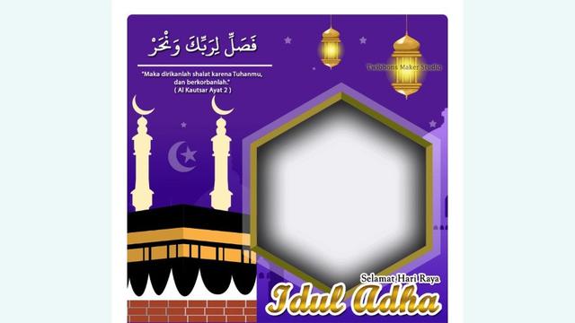 Deretan Link Twibbon Idul Adha 2022.