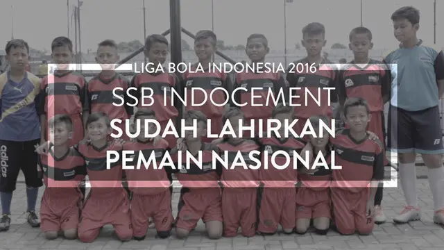 Video profil singkat salah satu peserta Liga Bola Indonesia 2016, SSB Indocement.
