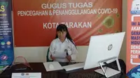 Juru Bicara Gugus Tugas Percepatan Penanganan Covid-19 Kota Tarakan dr Devy Ika Indrianti.