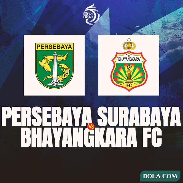 Liga 1 - Persebaya Surabaya Vs Bhayangkara FC