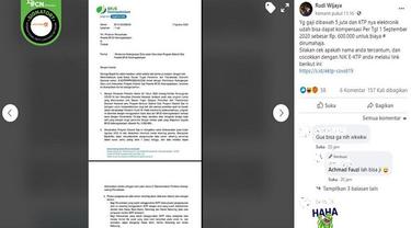 Cek Fakta Benarkah Hanya Dengan E Ktp Karyawan Swasta Bisa Dapat Bantuan Rp 600 Ribu Dari Pemerintah Cek Fakta Liputan6 Com