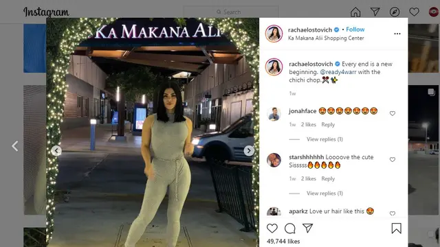 Rachael Ostovich, mantan petarung UFC kelas terbang