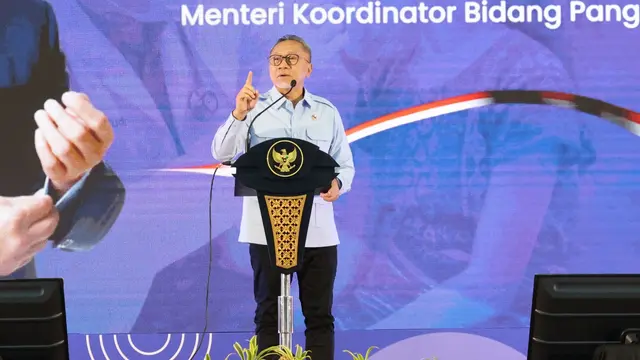 Menteri Koordinator (Menko) Bidang Pangan Zulkifli Hasan (Zulhas)