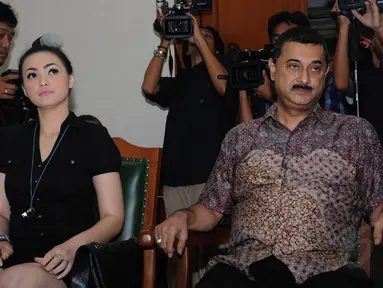 Proses sidang perceraian antara Christy Jusung dan Jay Alatas akhirnya memasuki tahap akhir, Jakarta. (Liputan6.com/Rini Suhartini)