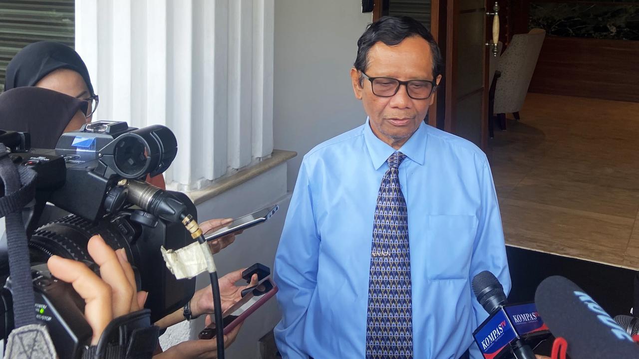 Menko Polhukam Mahfud Md yang juga pernah menjadi Ketua Mahkamah Konstitusi (MK)