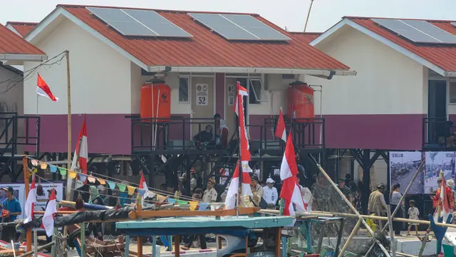 Melihat Rumah Apung di Kampung Nelayan Muara Angke