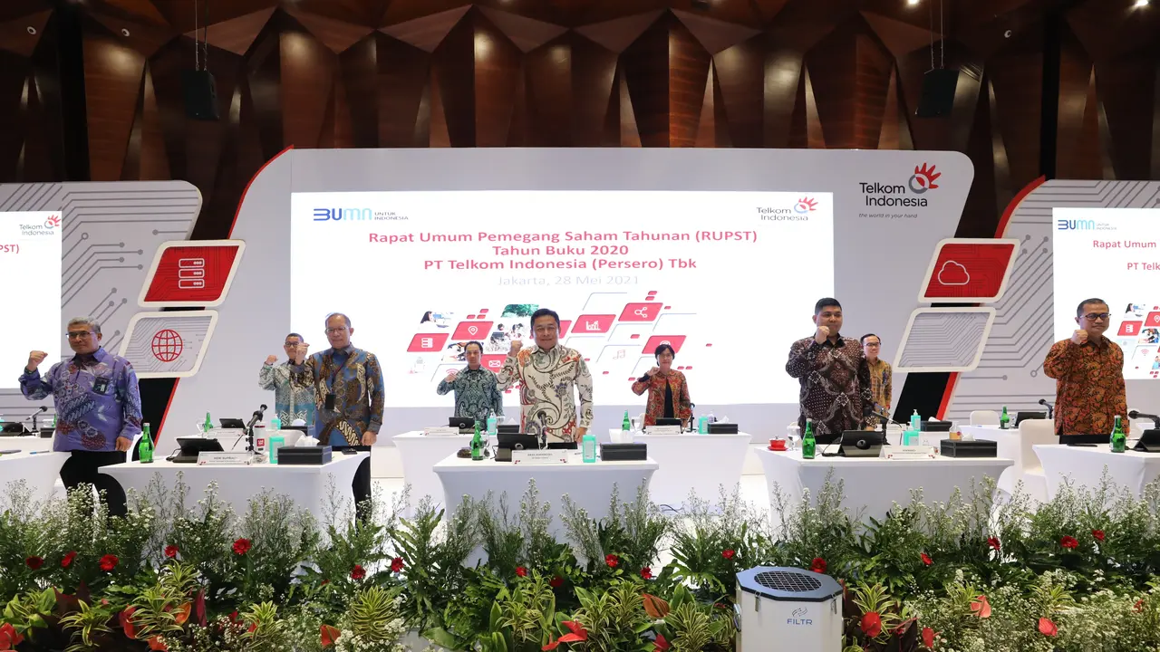 RUPTS Telkom 2020: Meningkat 9 Persen Telkom Bagikan Dividen Rp 16,64 Triliun