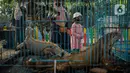 Pameran Flona 2023 menjadi ruang edukasi dan hiburan masyarakat Jakarta. (Liputan6.com/Faizal Fanani)