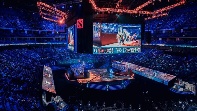 Panggung Turnamen Dota 2 The International 2019