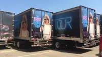 50 Truk untuk Konser Taylor Swift