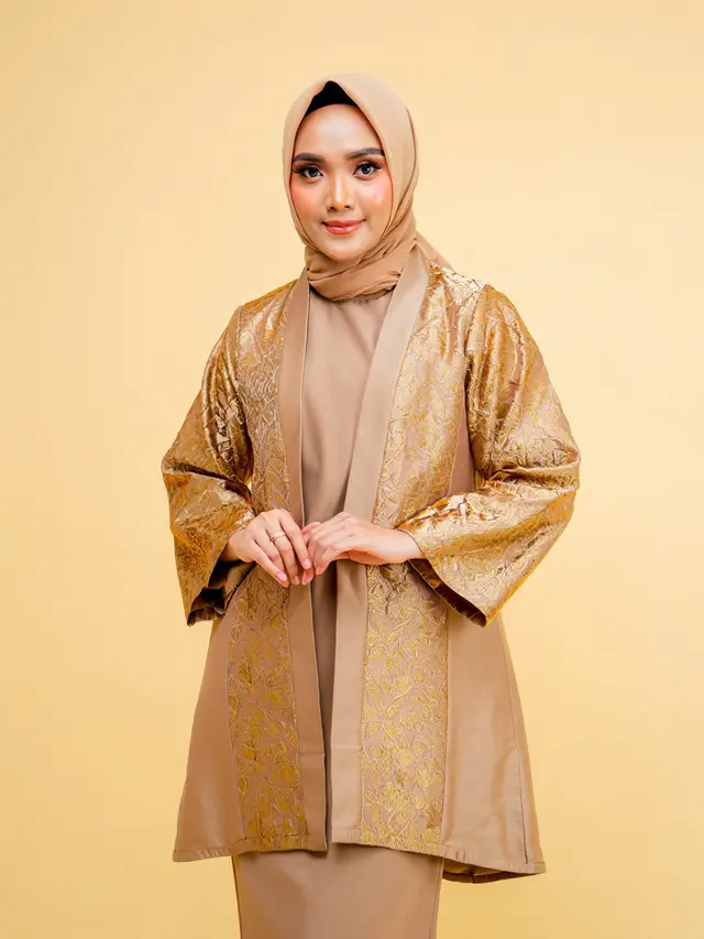 Outer Kerah Shanghai Modern Wanita Muslimah