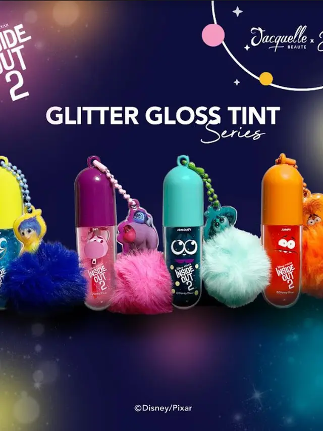 Jacquelle Glitter Gloss Tint x Jazzy Inside Out Edition